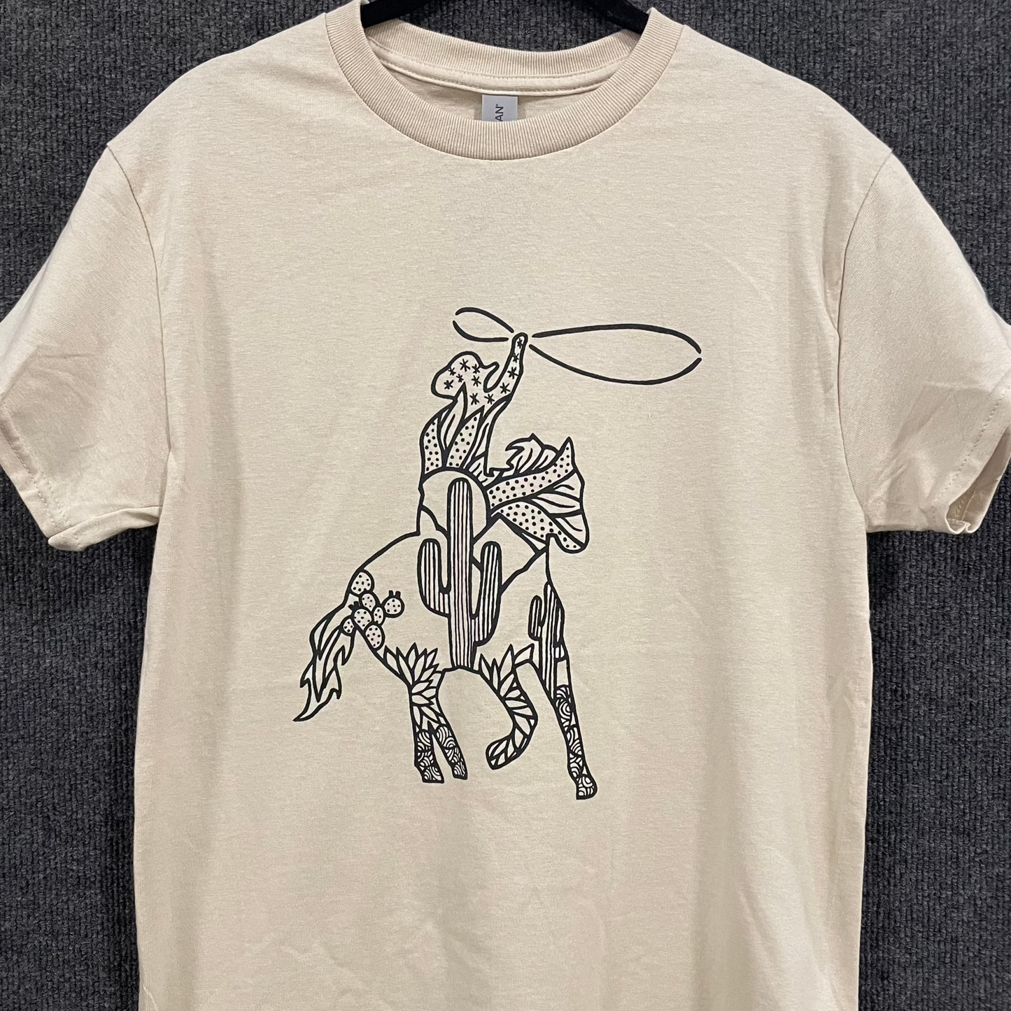 Rodeo - Desert Horse Short Sleeve T-Shirt