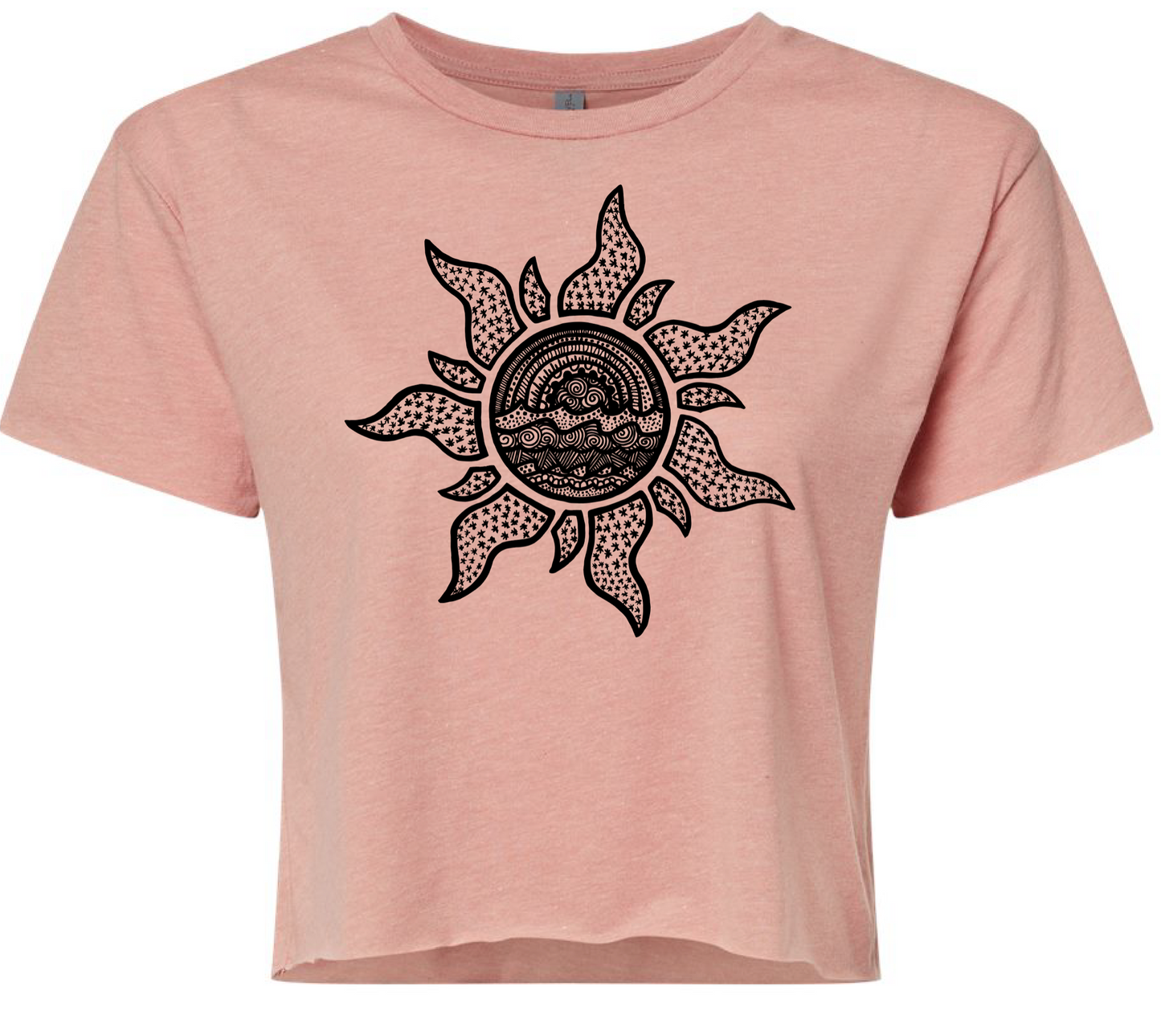 Dusk and Dawn Crop Tee